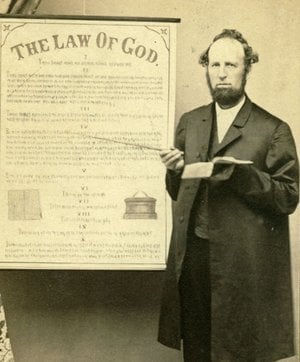 James White explaining the law of God