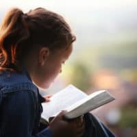 young woman with hopes of understanding the bible