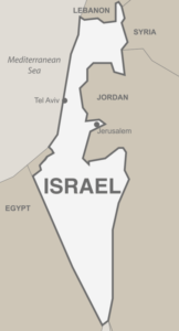 Map of the Seventh-Day Adventist Israel Division