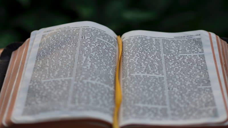 open bible The Bible reveals God